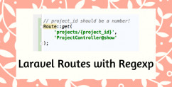 Laravel Route Filtering with Regular Expressions