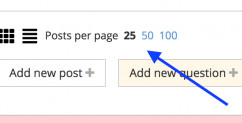 "Posts Per Page": How to Save Setting for Every User Individually